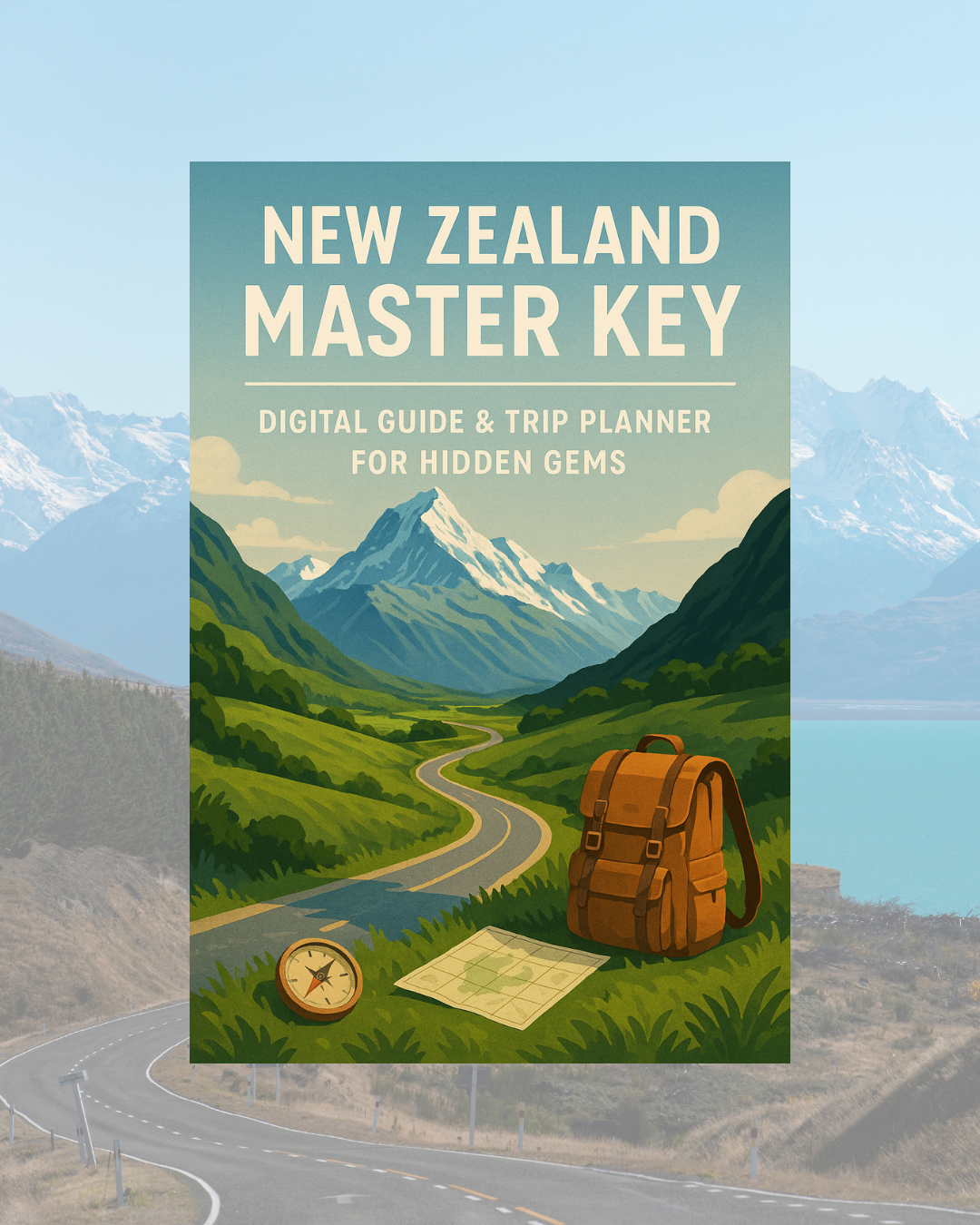 New Zealand Master Key: Digital Guide & Trip Planner for Hidden Gems