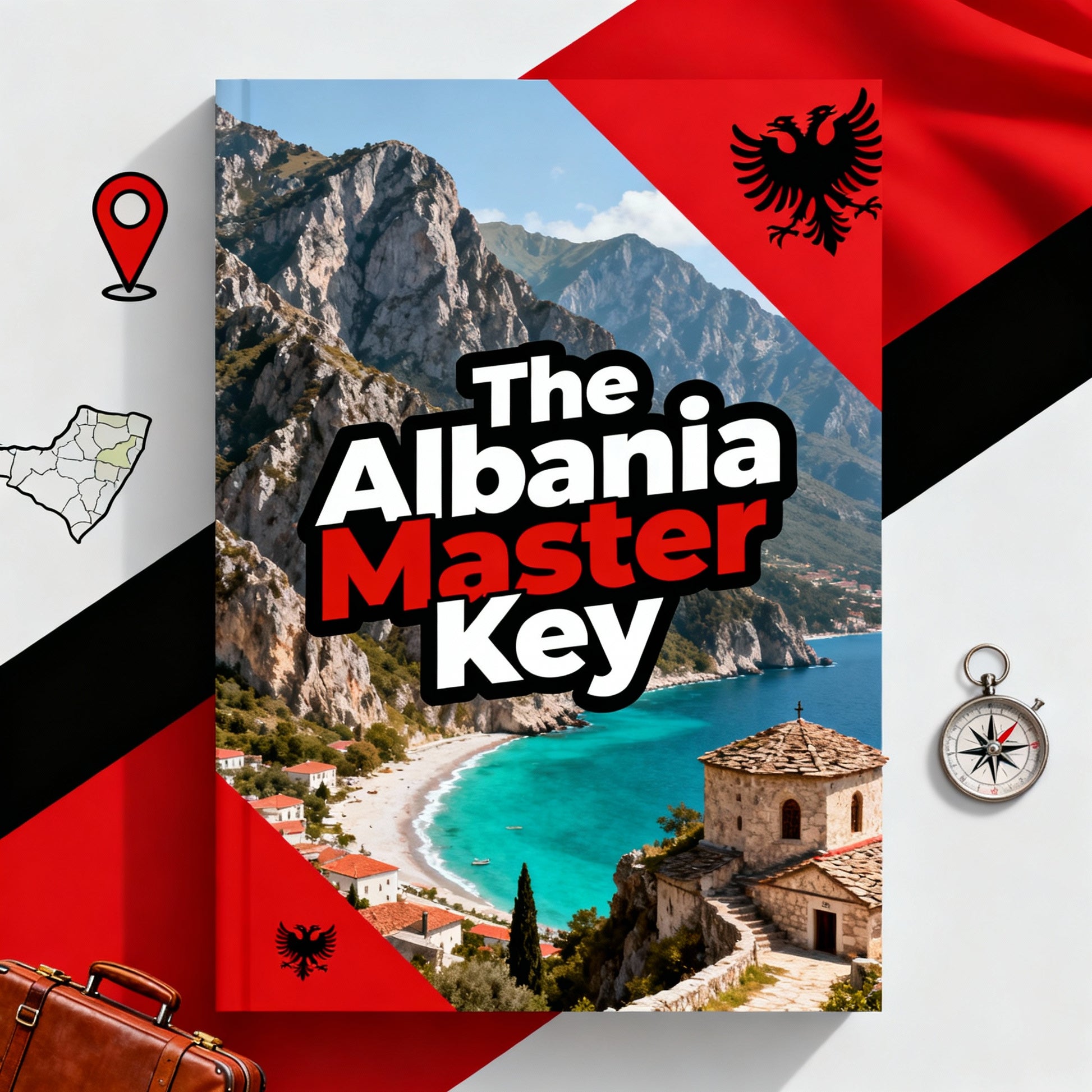The Albania Master Key: Ultimate Travel Bundle with Insider Guide, Google Map Pins & Planner