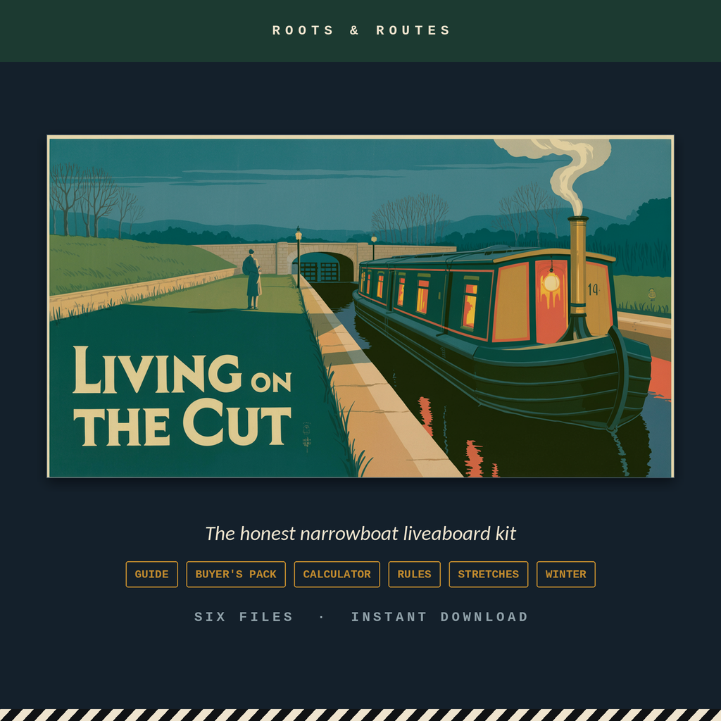Living on the Cut — The Honest Narrowboat Liveaboard Kit