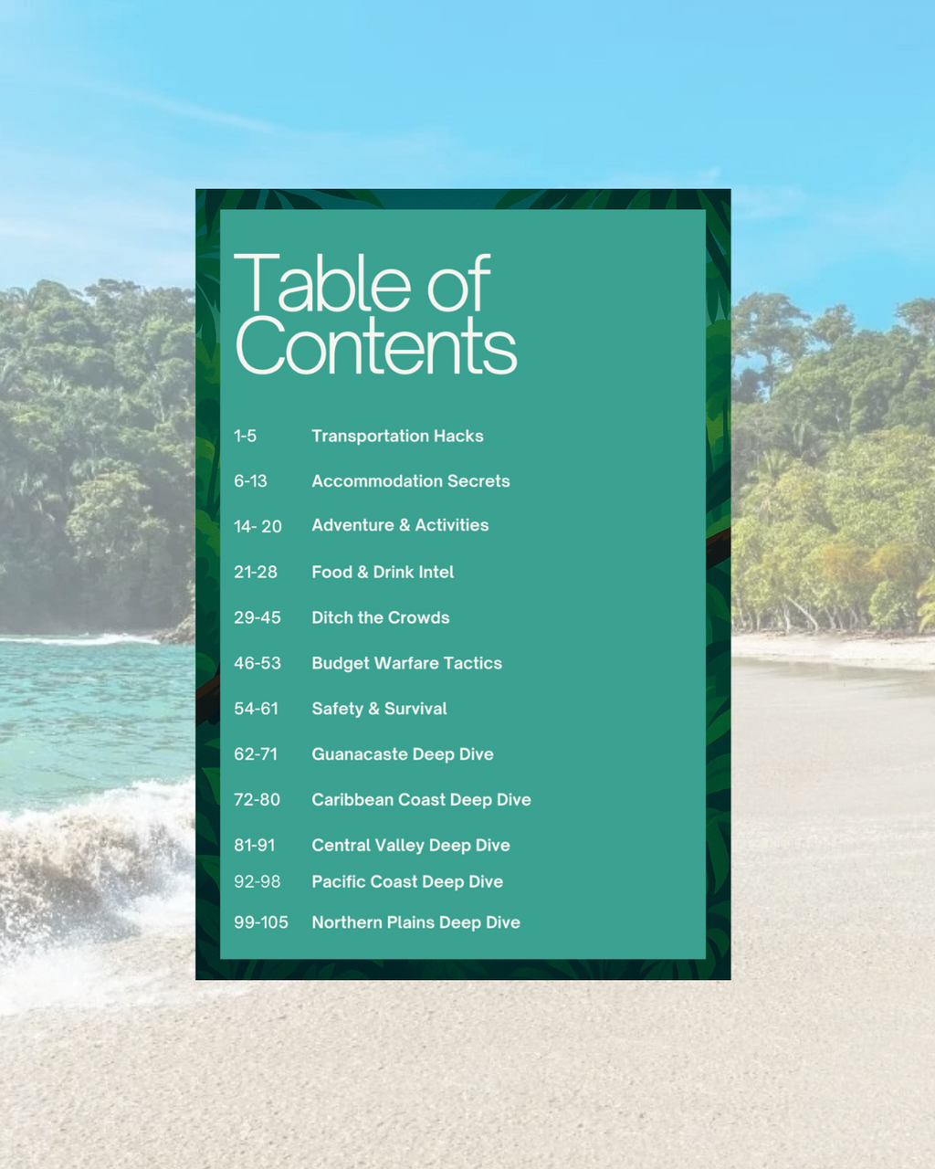 Costa Rica: The Digital Guide & Planner for Secrets Most Travelers Miss