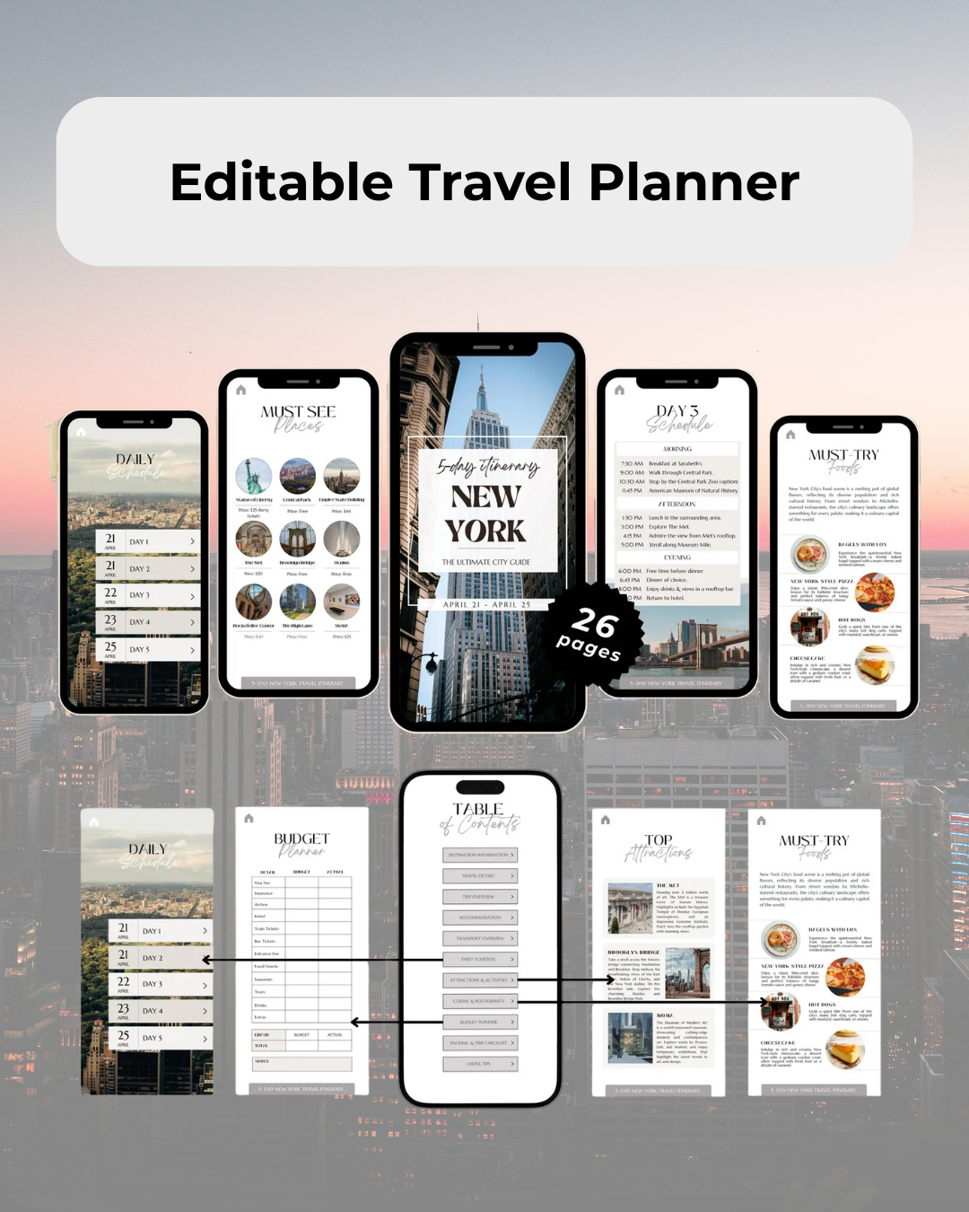 New York Master Key: Digital Guide & Trip Planner for Hidden Gems