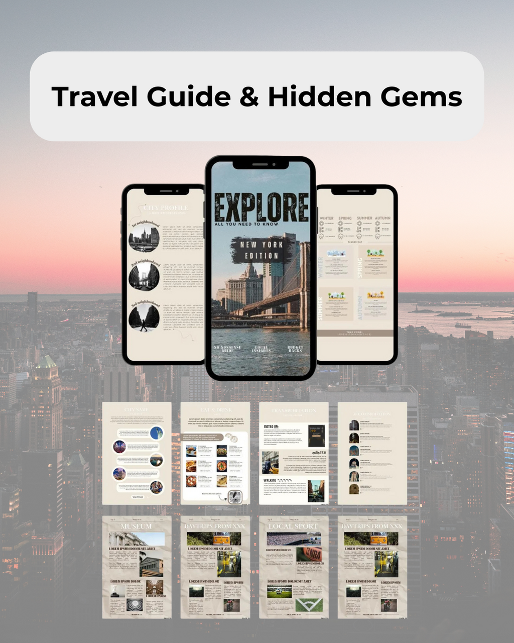 New York Master Key: Digital Guide & Trip Planner for Hidden Gems