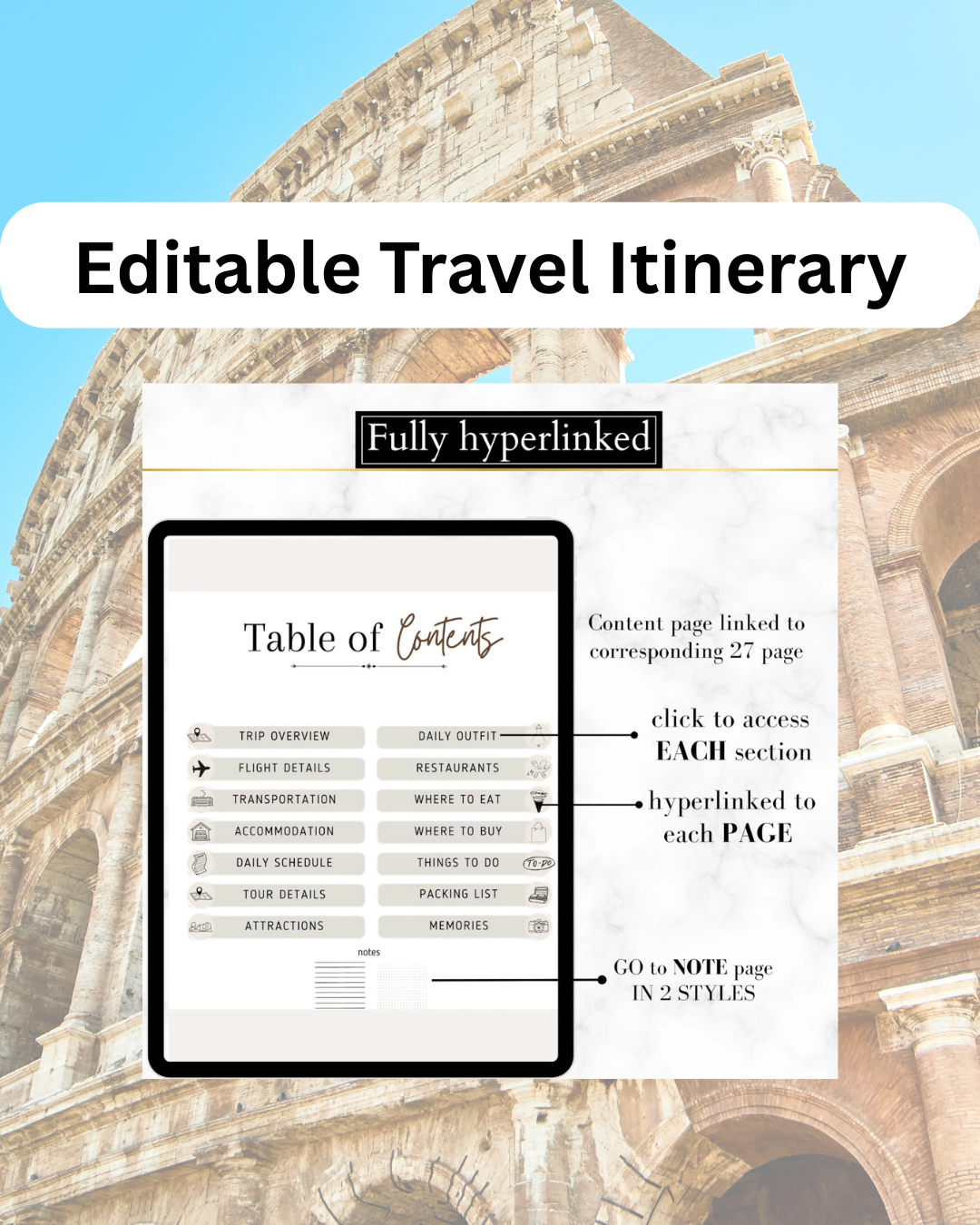 Italy Master Key: Stress-Free Custom Itineraries & 250 Hidden Gems from 60+ Trips