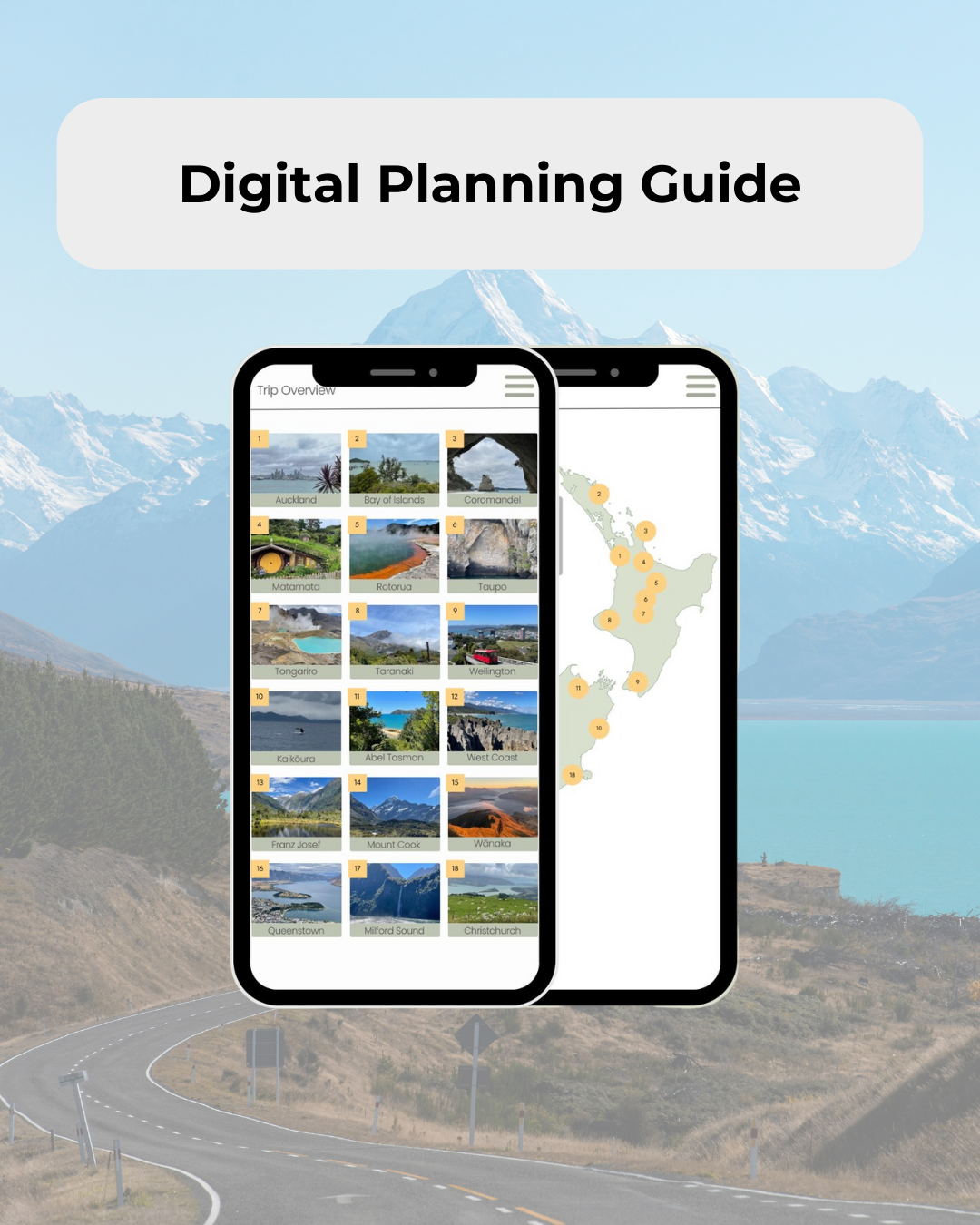 New Zealand Master Key: Digital Guide & Trip Planner for Hidden Gems