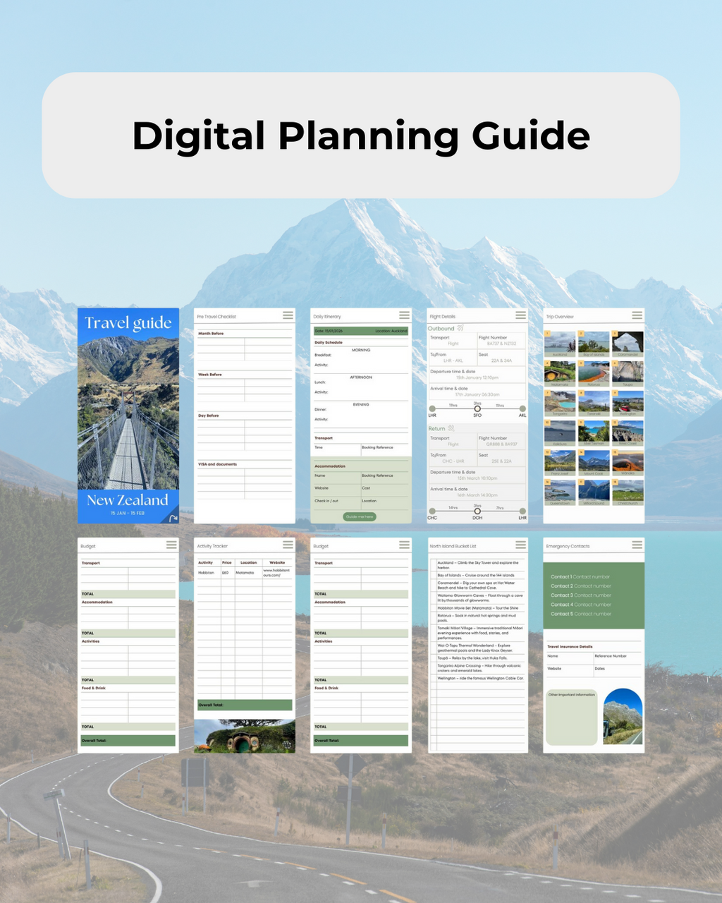 New Zealand Master Key: Digital Guide & Trip Planner for Hidden Gems