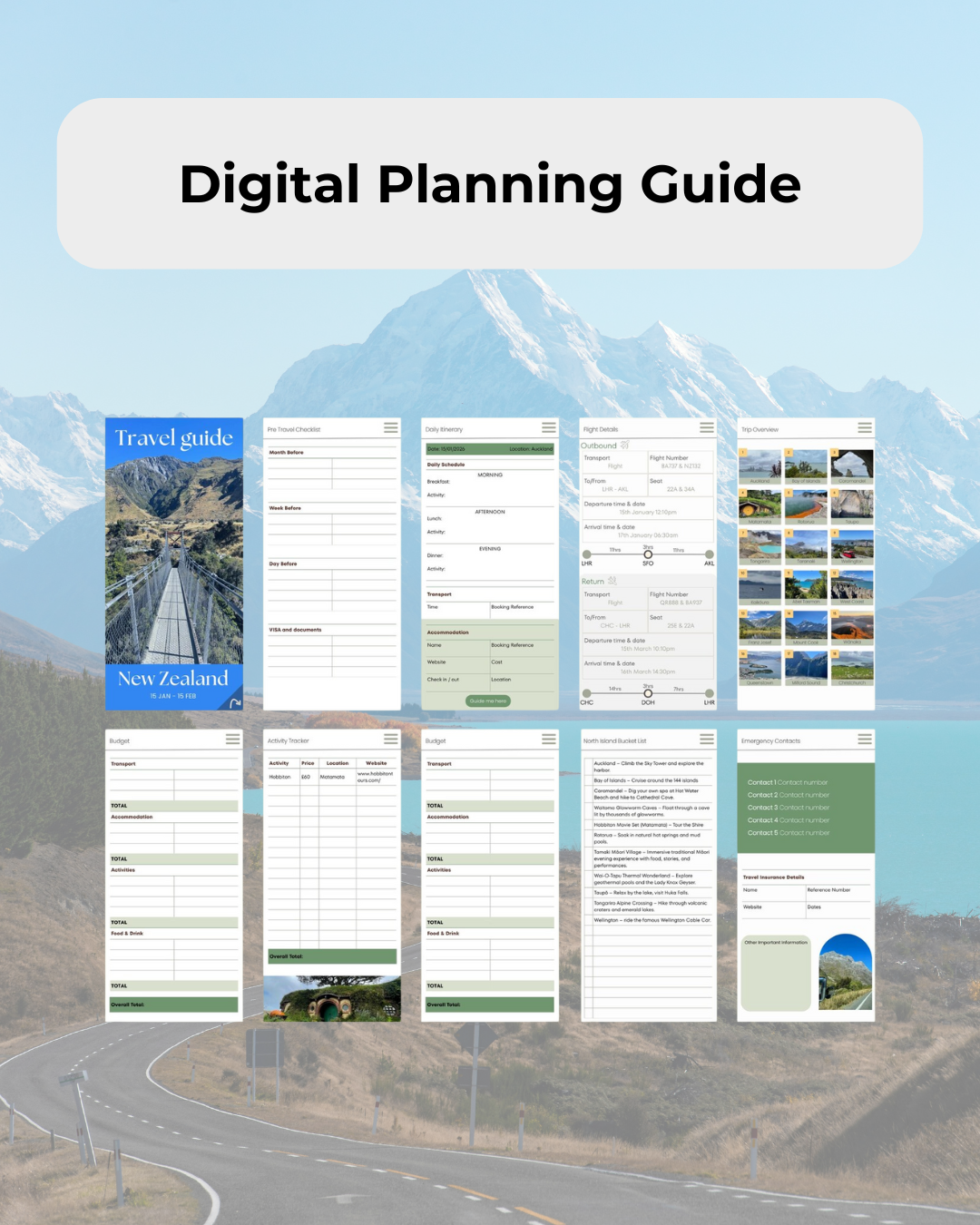 New Zealand Master Key: Digital Guide & Trip Planner for Hidden Gems