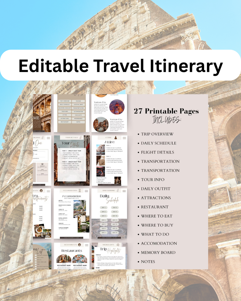 Italy Master Key: Stress-Free Custom Itineraries & 250 Hidden Gems from 60+ Trips
