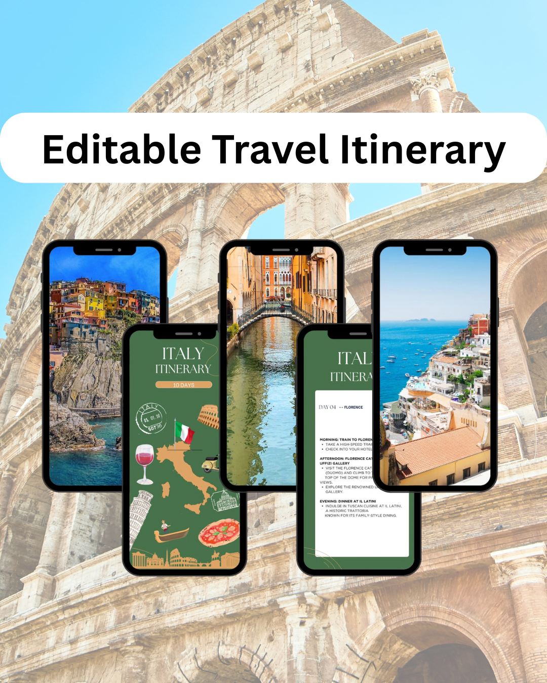 Italy Master Key: Stress-Free Custom Itineraries & 250 Hidden Gems from 60+ Trips