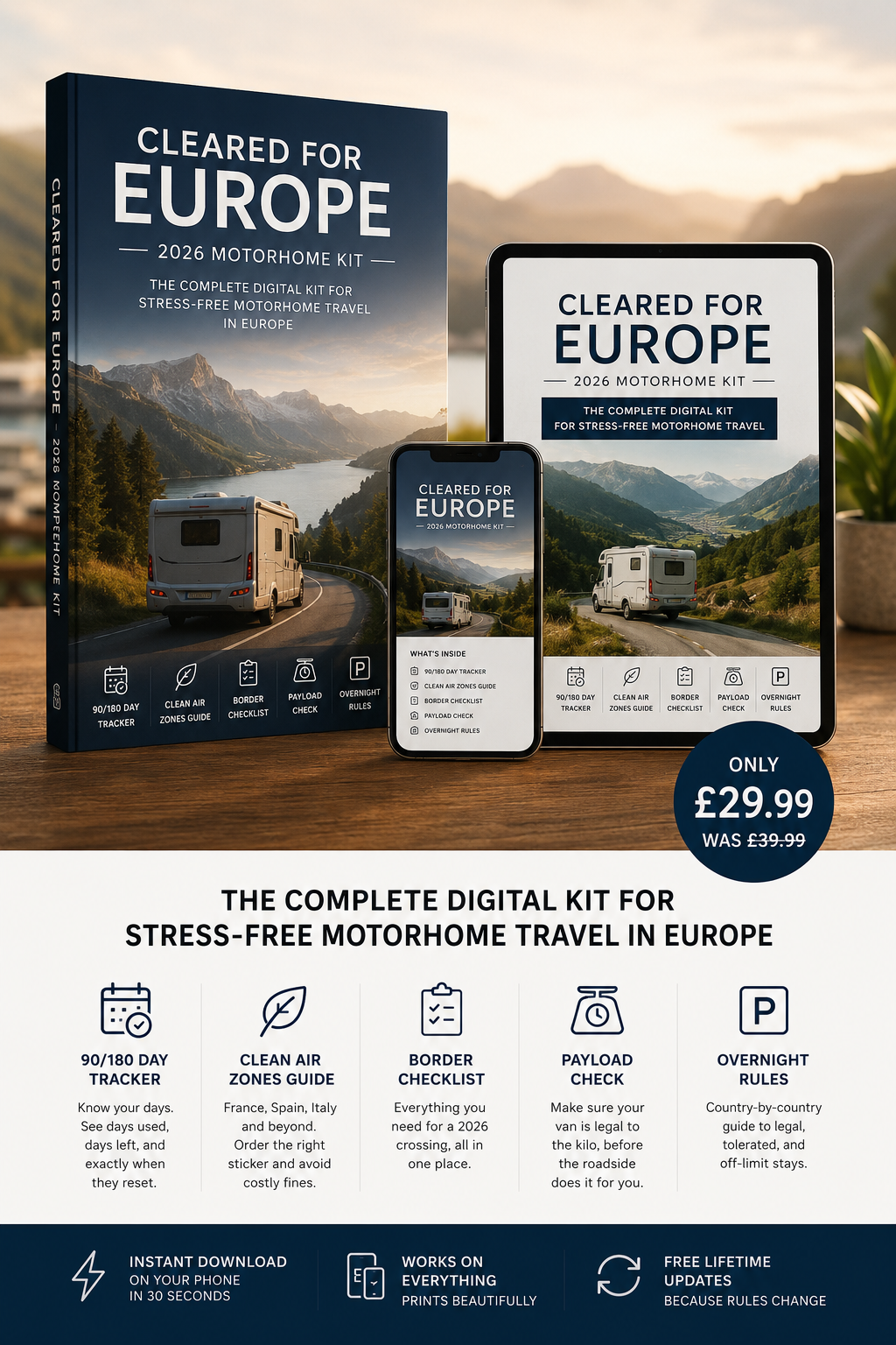 Cleared for Europe — 2026 Motorhome Kit
