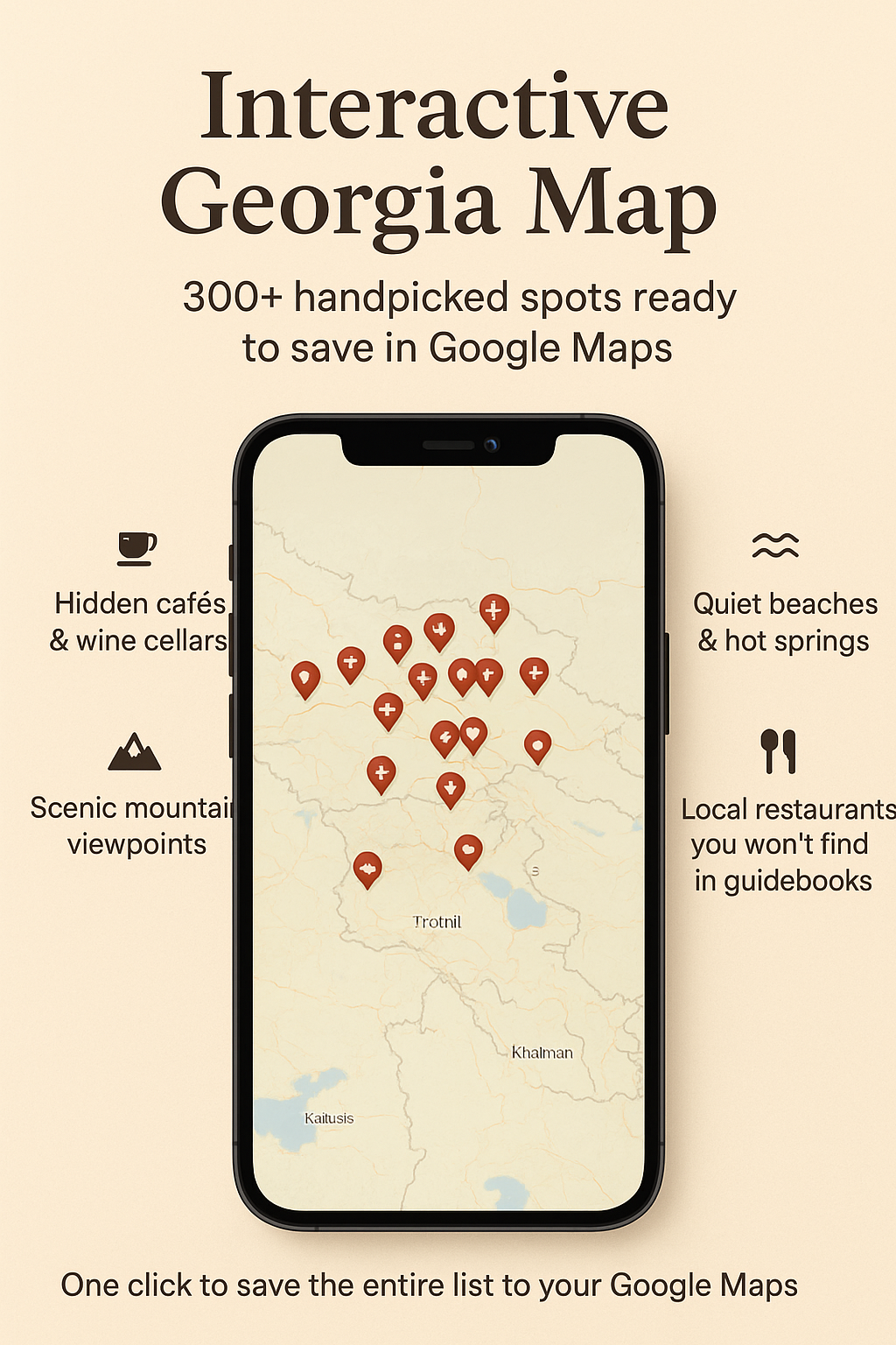 The Real Georgia Travel Guide: 300+ Hidden Gems, Local Wine Cellars & Unforgettable Experiences