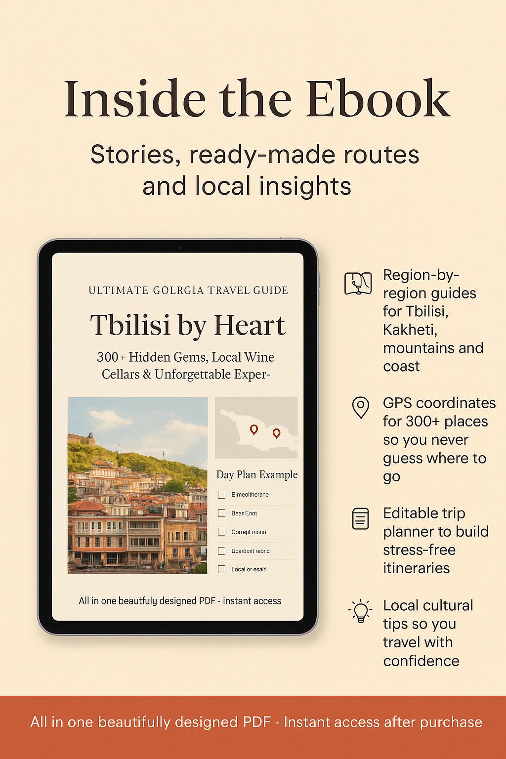 The Real Georgia Travel Guide: 300+ Hidden Gems, Local Wine Cellars & Unforgettable Experiences