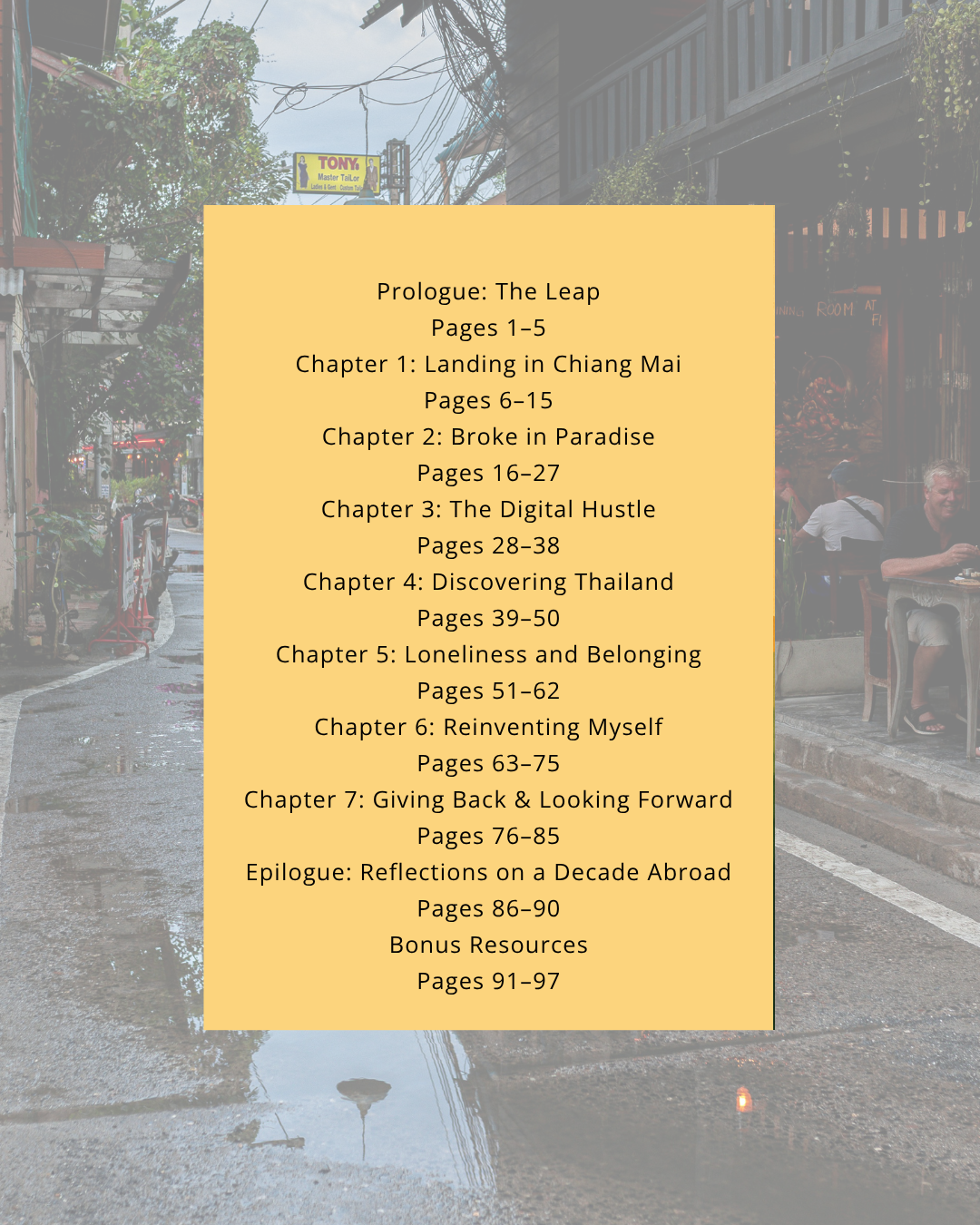Expat in Chiang Mai: Finding Home Far From Home | A Real-Life Journey from Finance to Freedom | New Ebook 2025