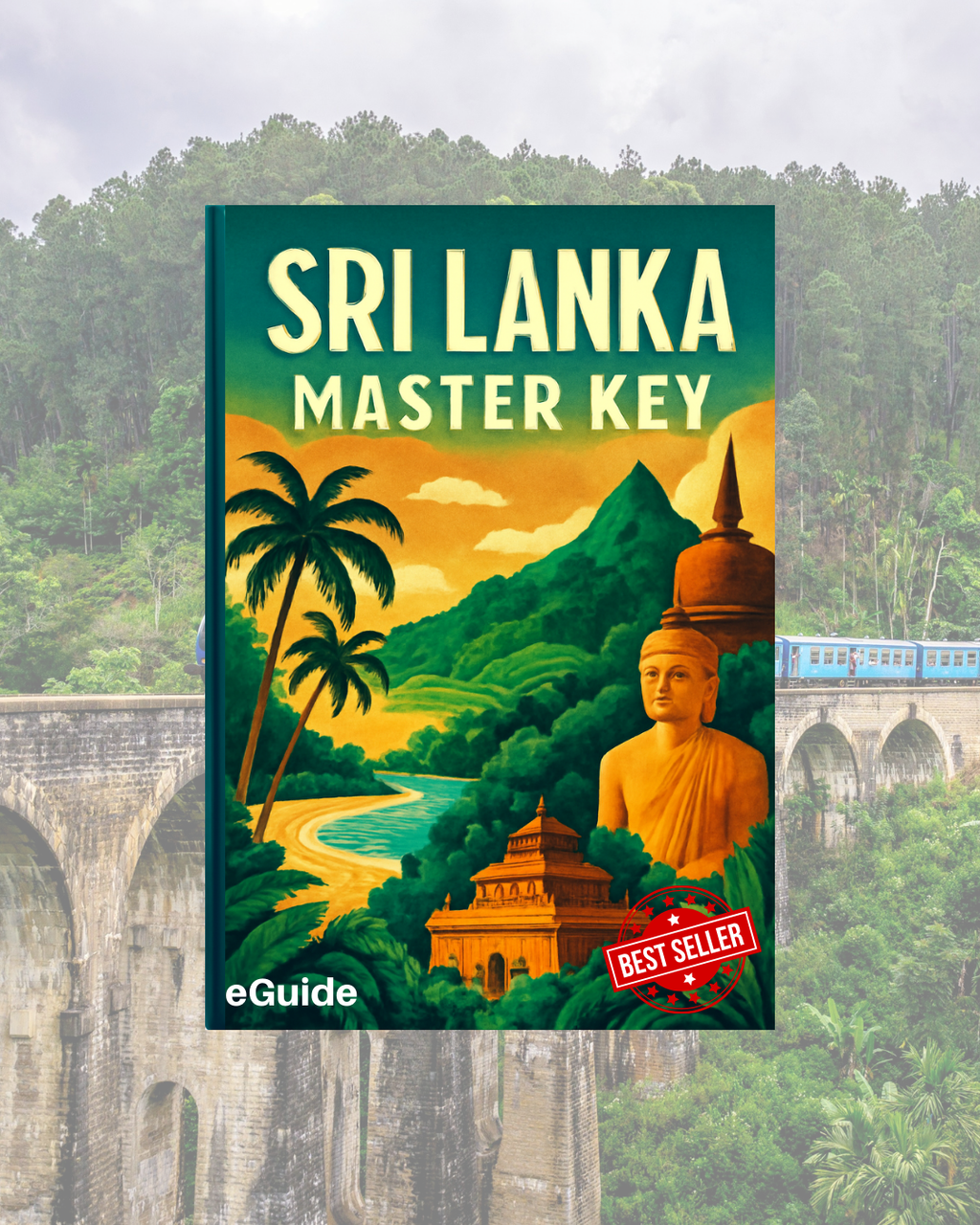 Sri Lanka Master Key: Ultimate Travel Guide + 300+ Map Pins + Editable Digital Planner | Discover Hidden Gems, Culture & Adventure with Ease