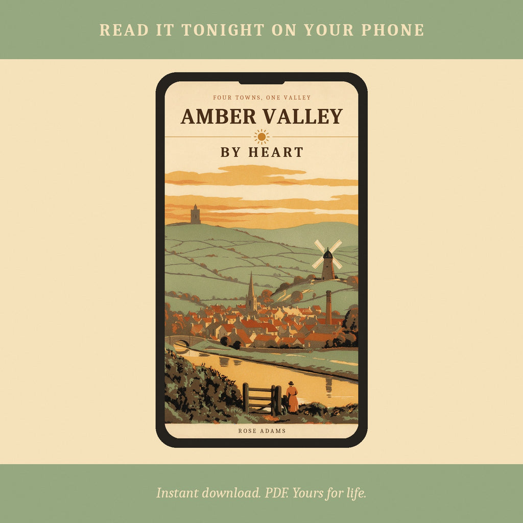 The ebook shown on a phone, instant PDF download