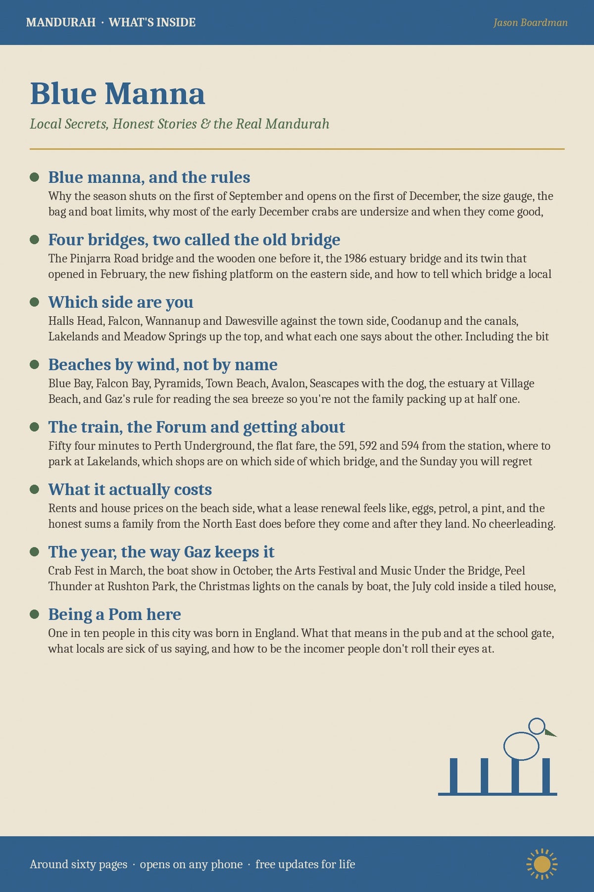 What's inside the Mandurah ebook