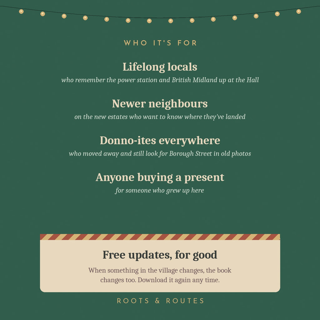 Who Castle Donington By Heart is for, plus free updates