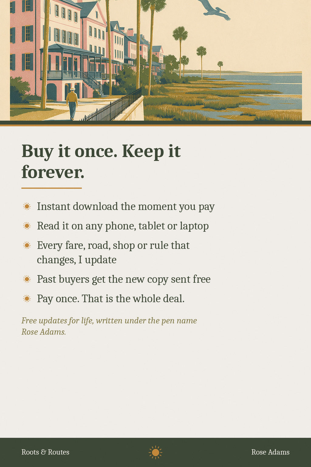 Free updates for life, buy it once and keep it forever