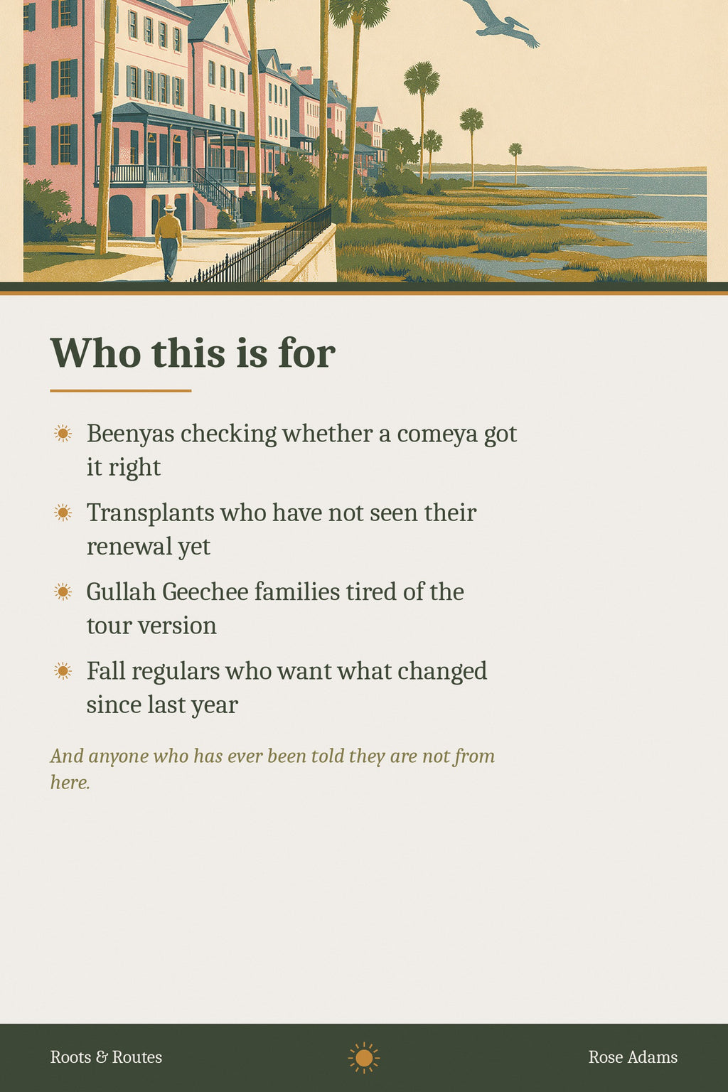 Who the Charleston ebook is for