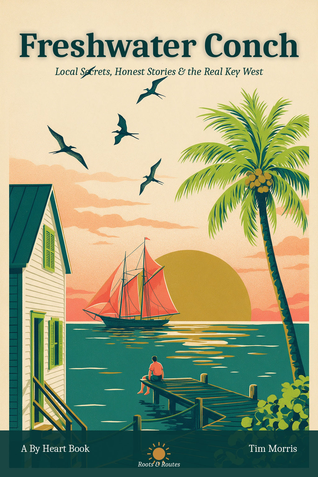 Freshwater Conch: Local Secrets, Honest Stories & the Real Key West, ebook cover by Tim Morris