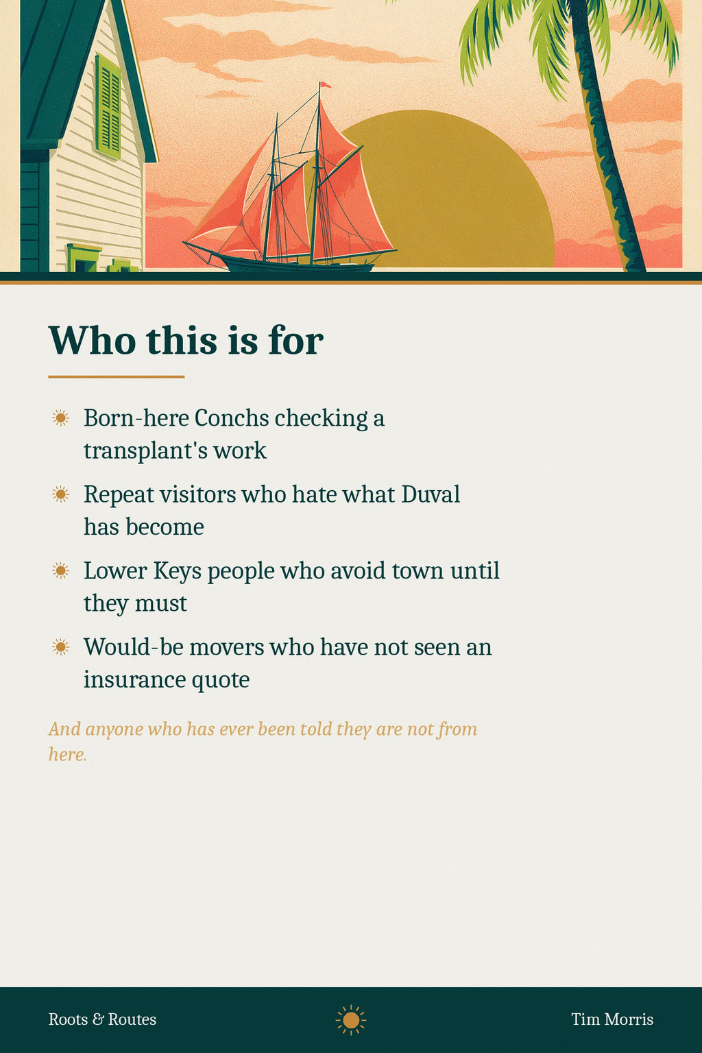 Who the Key West ebook is for