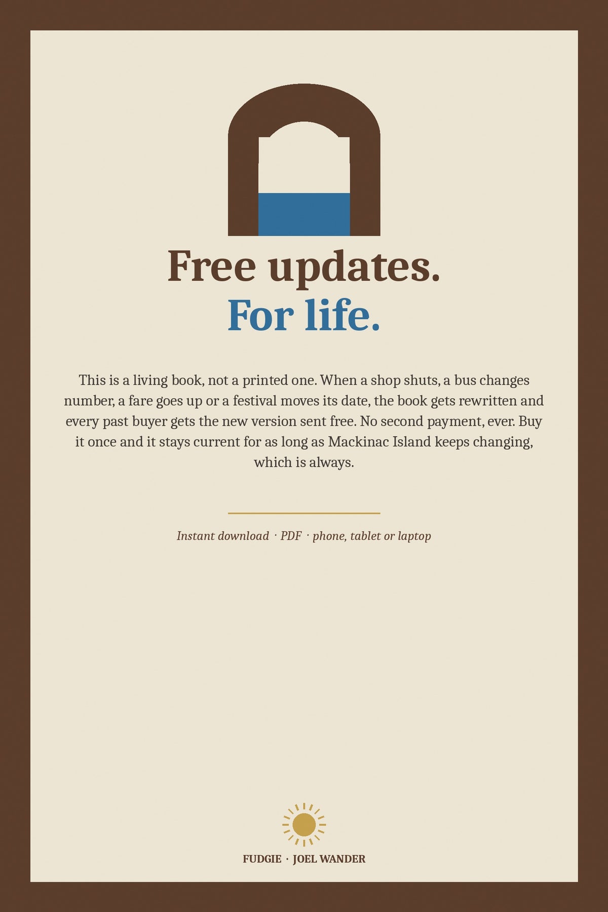 Free updates for life, buy it once and keep it forever