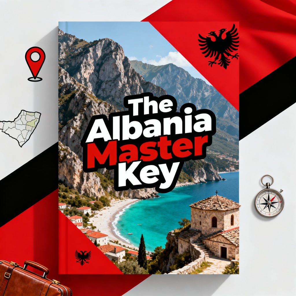The Albania Master Key: Ultimate Travel Bundle with Insider Guide, Google Map Pins & Planner