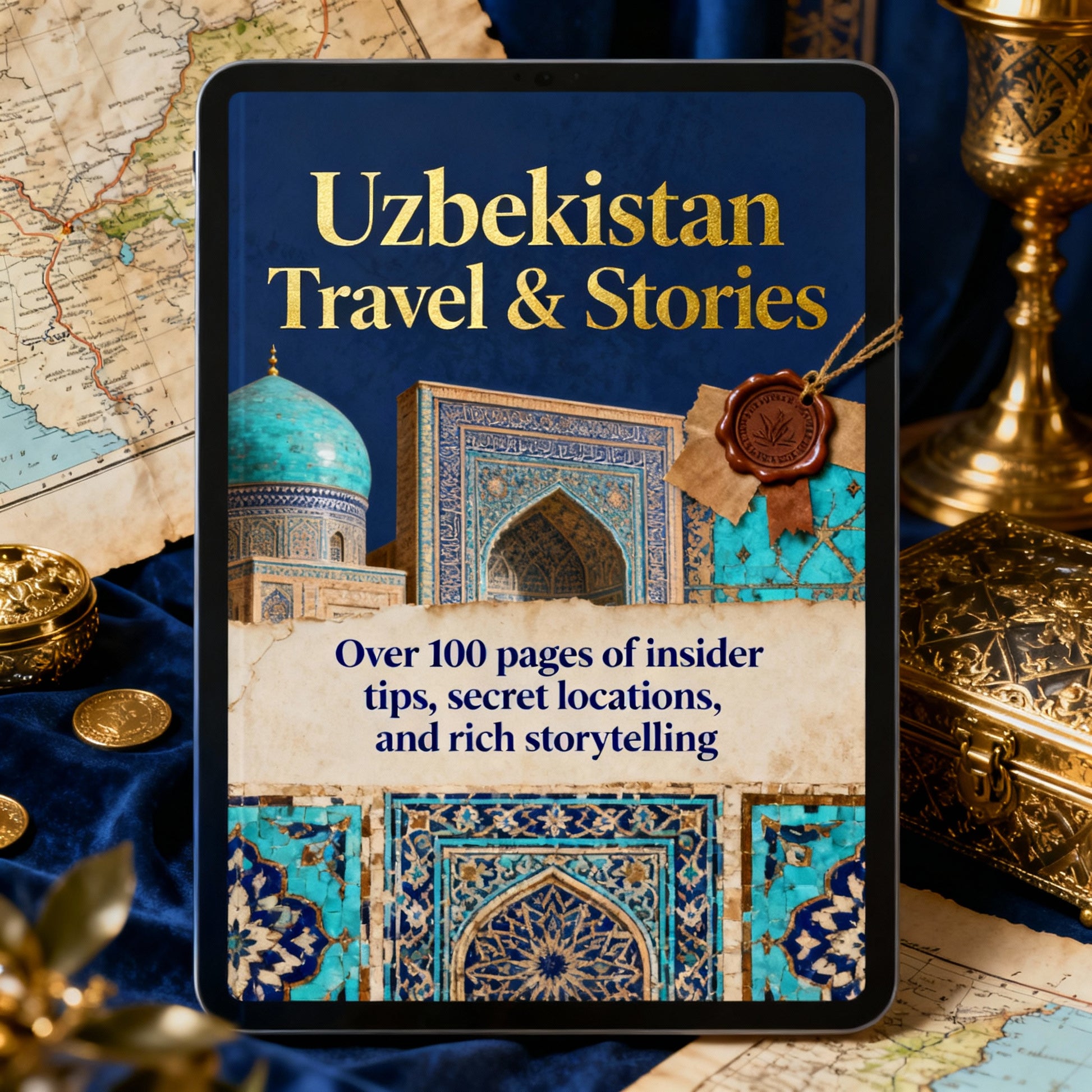 Uzbekistan Master Key: Ultimate 100+ Page Travel Guide + 150+ Insider Maps & Exclusive Cookbook