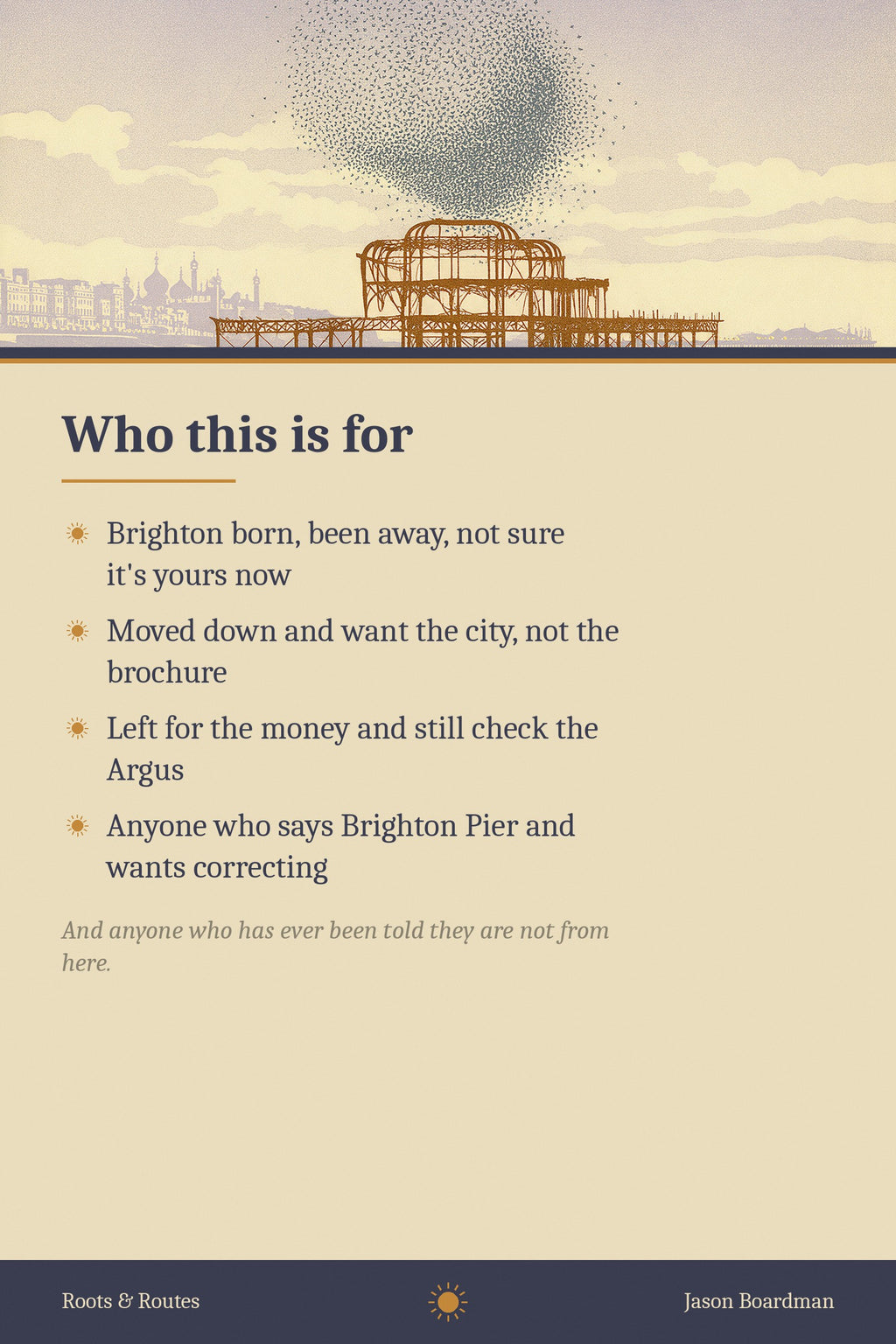 Who the Brighton ebook is for