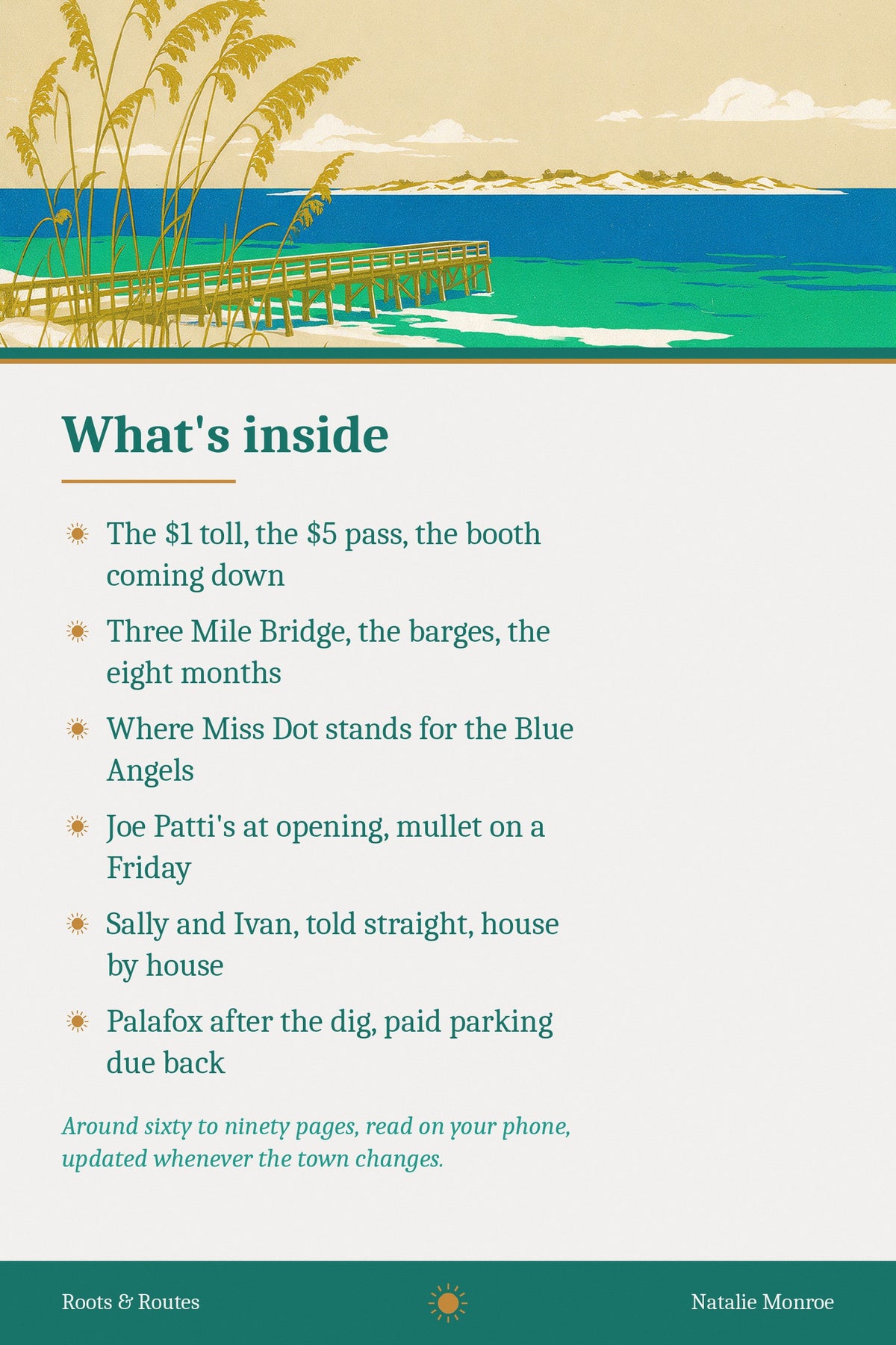 What's inside the Pensacola ebook
