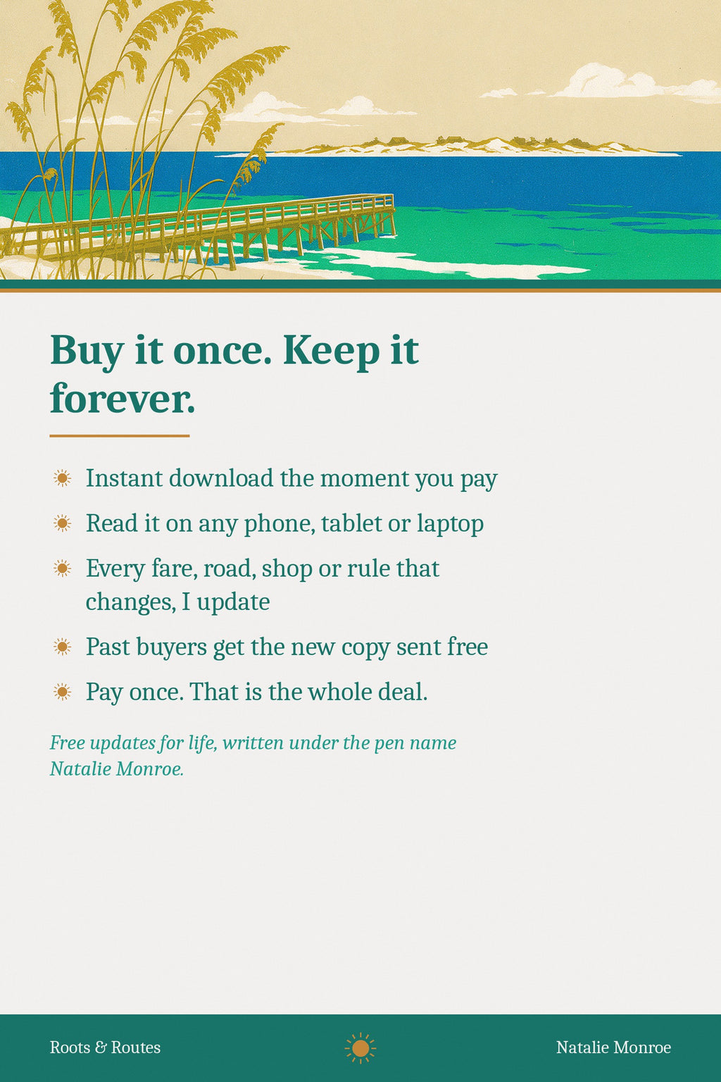 Free updates for life, buy it once and keep it forever