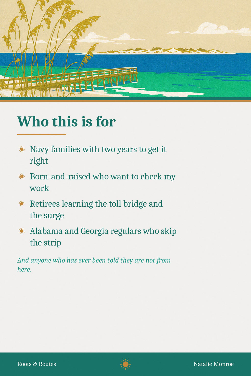 Who the Pensacola ebook is for