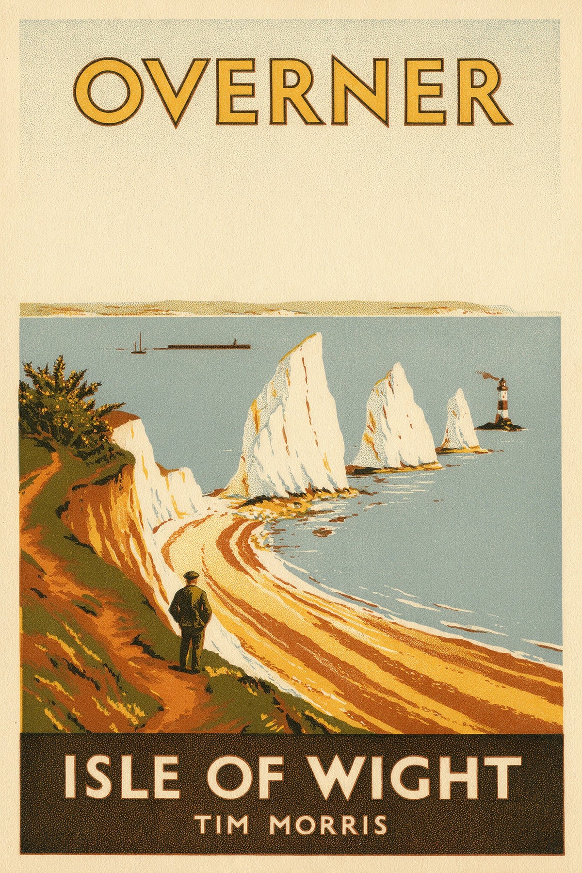 Overner: Local Secrets, Honest Stories & the Real Isle of Wight, ebook cover by Tim Morris