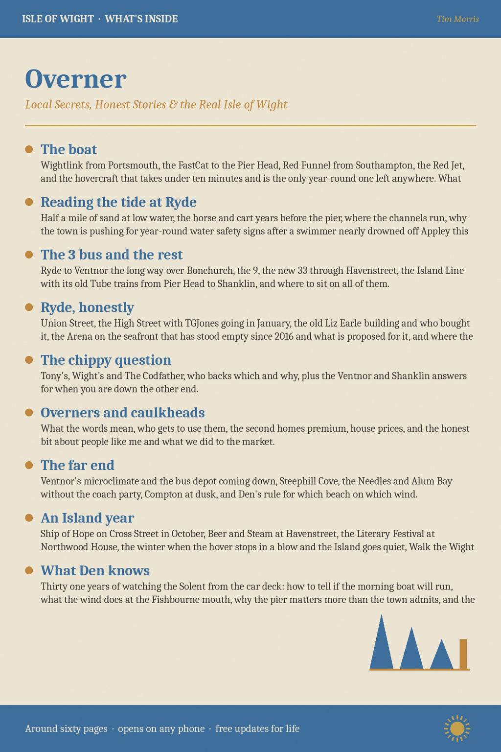 What's inside the Isle of Wight ebook