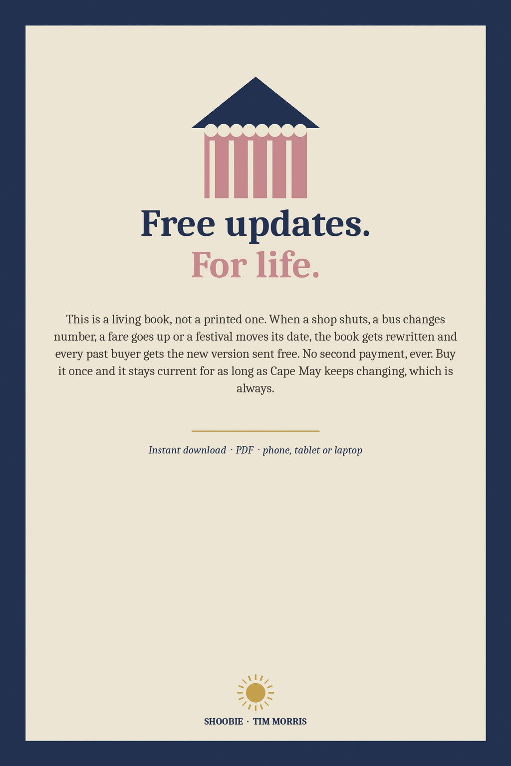 Free updates for life, buy it once and keep it forever