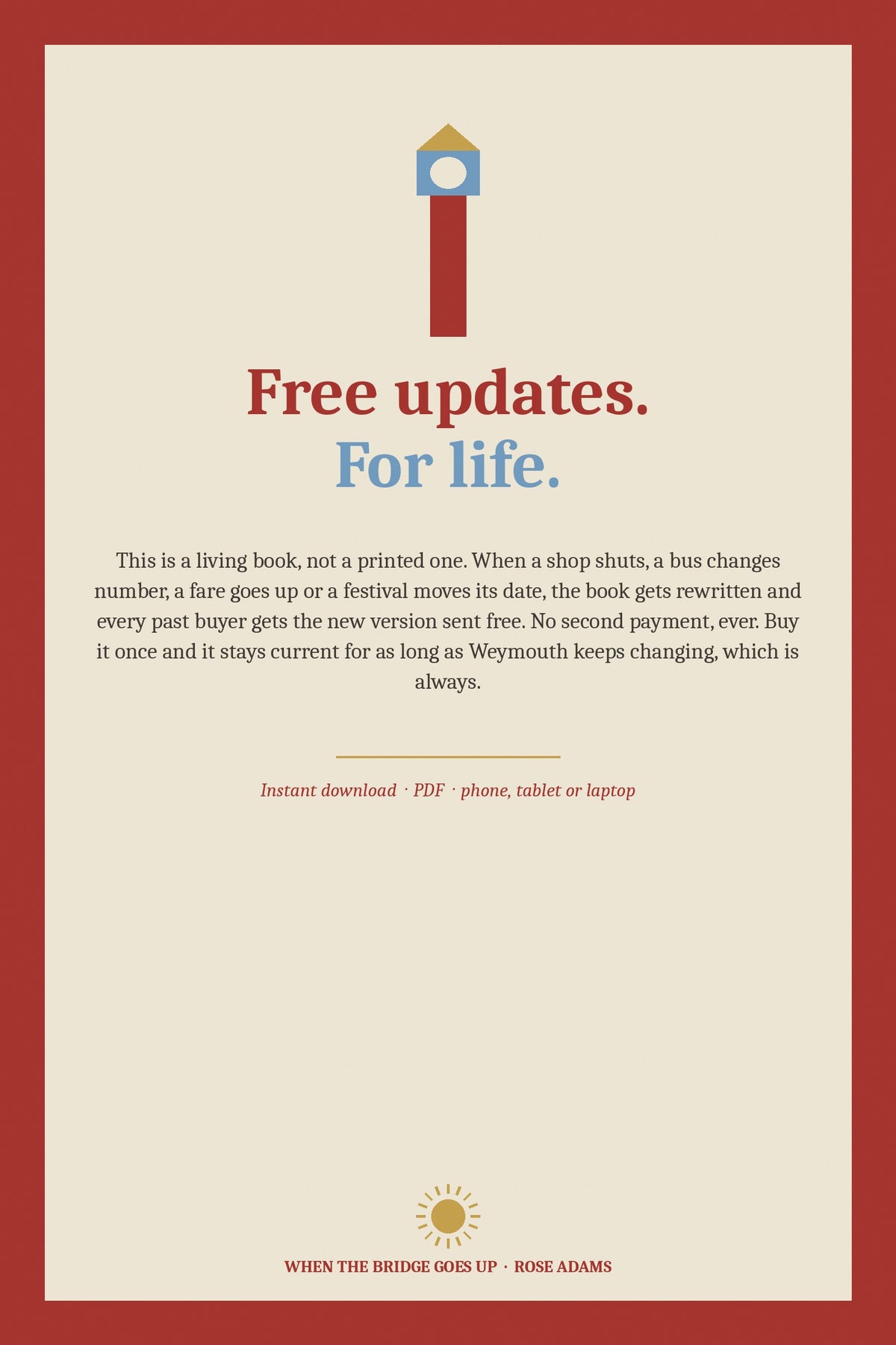 Free updates for life, buy it once and keep it forever
